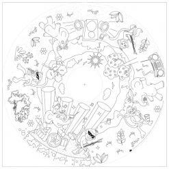 Drawin’table Tables Et Chaises Enfant Table à Dessiner Multifonction En Bois D70 Cm -Commodes enfant Soldes table a dessiner multifonction en bois d70 cm 11