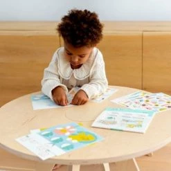 Drawin’table Tables Et Chaises Enfant Table à Dessiner Multifonction En Bois D70 Cm -Commodes enfant Soldes table a dessiner multifonction en bois d70 cm 2