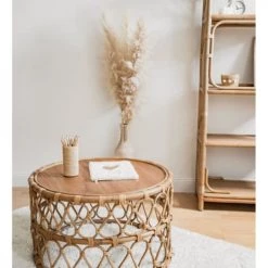 Saudara Collections Tables Et Chaises Enfant Table Basse Rotin -Commodes enfant Soldes table basse rotin 5