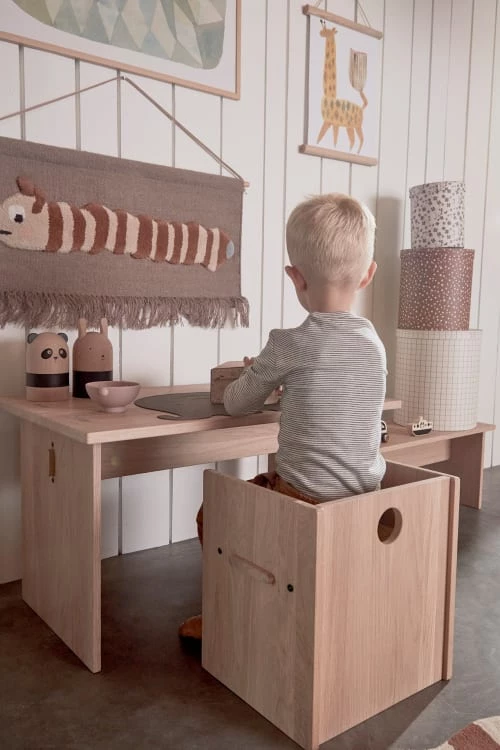 OYOY Living Design Tables Et Chaises Enfant Table En Bois H46x82x50cm 6 OYOY Living Design Tables Et Chaises Enfant Table En Bois H46x82x50cm – Image 6