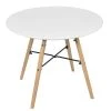 Wadiga Tables Et Chaises Enfant Table Enfant Ronde Bois Blanc