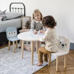 Janod Tables Et Chaises Enfant Table Et 2 Chaises Banquise -Commodes enfant Soldes table et 2 chaises banquise 3
