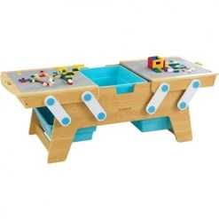 KidKraft Tables Et Chaises Enfant Table Pour Jeux De Constructions -Commodes enfant Soldes table pour jeux de constructions 2