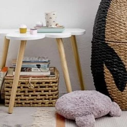 Bloomingville Tables Et Chaises Enfant Tables Nuages En Bois L45/55cm - Lot De 2 -Commodes enfant Soldes tables nuages en bois l45 55cm lot de 2 5