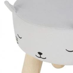 Maisons Du Monde Fauteuils Et Poufs Enfant Tabouret Chat Gris, 30.5x30.5x30 6 Maisons Du Monde Fauteuils Et Poufs Enfant Tabouret Chat Gris, 30.5x30.5x30 -Commodes enfant Soldes tabouret chat gris 30 5x30 5x30 1000 13 27 225773 3