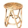 Saudara Collections Tables Et Chaises Enfant Tabouret Rotin 4 Pieds