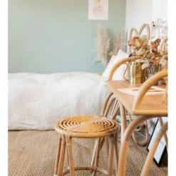 Saudara Collections Tables Et Chaises Enfant Tabouret Rotin 4 Pieds -Commodes enfant Soldes tabouret rotin 4 pieds 5